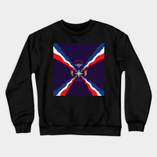 ASSYRIAN Flag & Symbols Crewneck Sweatshirt